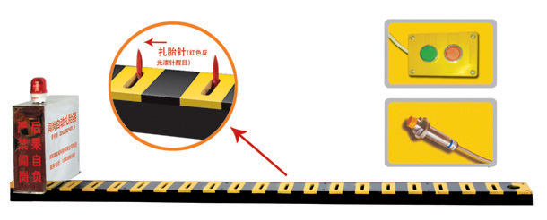 富裕县V3嵌入式闯岗自动扎胎器/阻车器